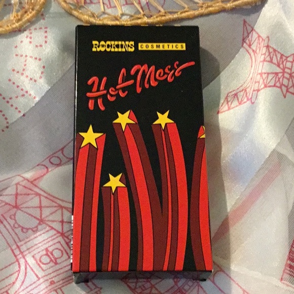 New ROCKINS Cosmetics HOT MESS Set Of 3 Eyeshadow Glitter Gel Eye Pens - Picture 2 of 13